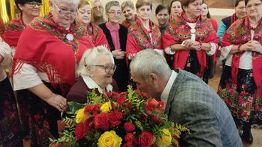 Jubileusz setnych urodzin Marianny Paluszczak z Bieńca